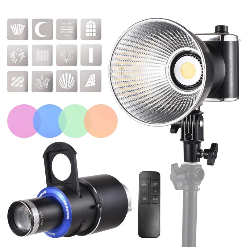 100W Focusing Video Light COB Light Photography Continuous Light  |   LED Photography Light Kit LED Photography Light Kit LED Photography Light Kit