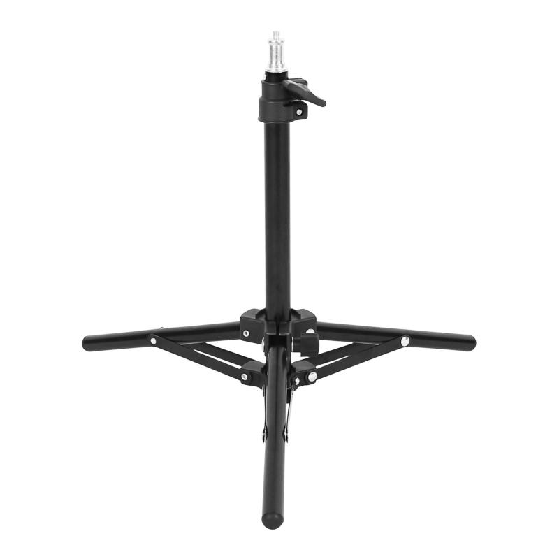 Adjustable Video Light Stand Tripod Stand 2-section 50cm Payload 1.5KG with Universal 1/4-inch Interface for Video LED Light Phone Holder Camera  |   Tripod Tripod Tripod