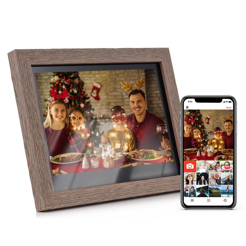 Andoer 10.1 Inch WiFi Digital Photo Frame Cloud Digital Picture Frame with Backside Stand  |   Digital Photo Frame Digital Photo Frame Digital Photo Frame