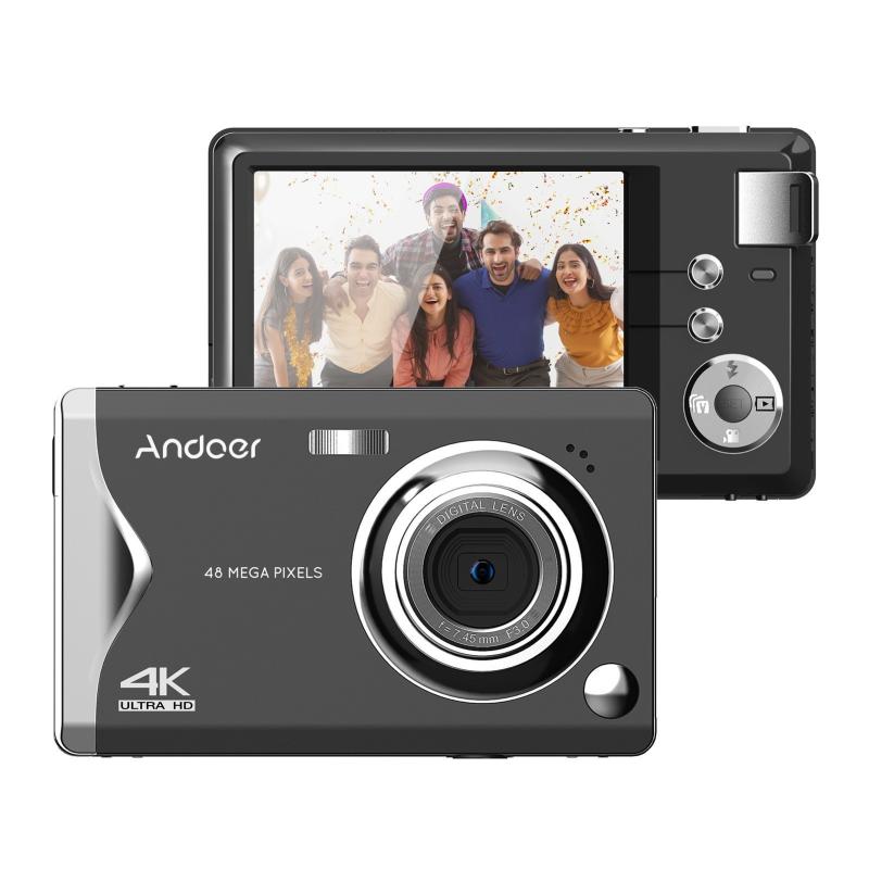 Andoer 3.0inch TFT Portable Digital Camera 48MP 4K HD 16X Zoom Auto Focus  |   Digital Camera Cameras & Camcorders Digital Camera