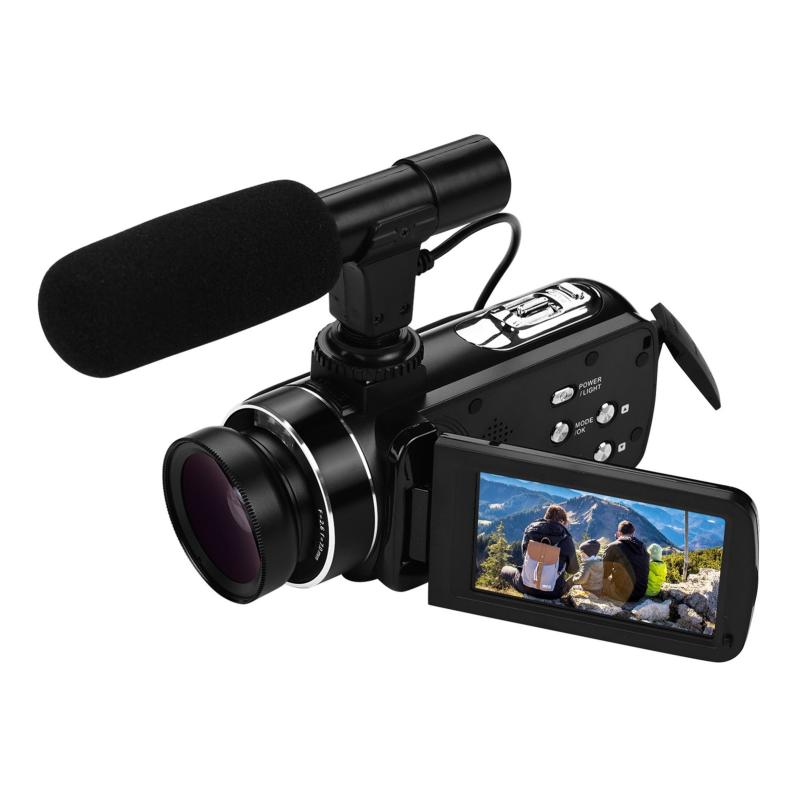 Andoer 4K Handheld DV Professional Digital Video Camera CMOS Sensor Camcorder  |   Digital Camera Cameras & Camcorders Digital Camera