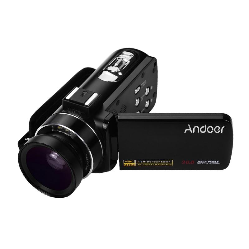 Andoer 4K Ultra HD Handheld DV Professional Digital Video Camera CMOS Sensor   Camcorder  |   Digital Camera Cameras & Camcorders Digital Camera