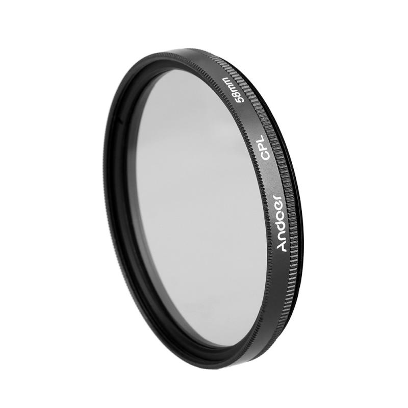 Andoer 58mm Digital Slim CPL Circular Polarizer Polarizing Glass Filter for Canon Nikon Sony DSLR Camera Lens  |   CPL Circular Polarizer CPL Circular Polarizer CPL Circular Polarizer