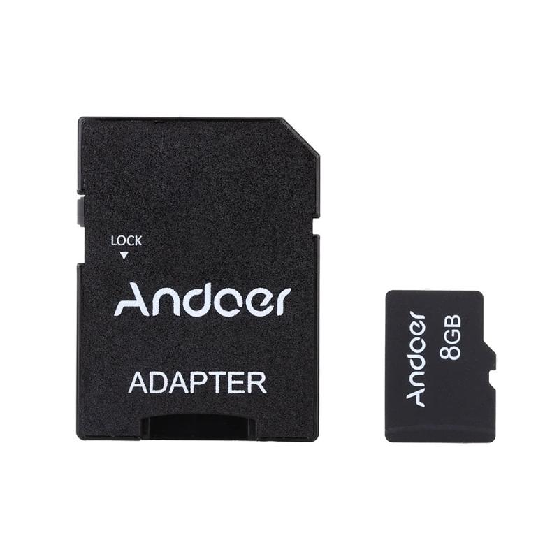 Andoer 8GB Class 10 Memory Card TF Card + Adapter + Card Reader USB Flash Drive  |   Memory Card Memory Card Memory Card