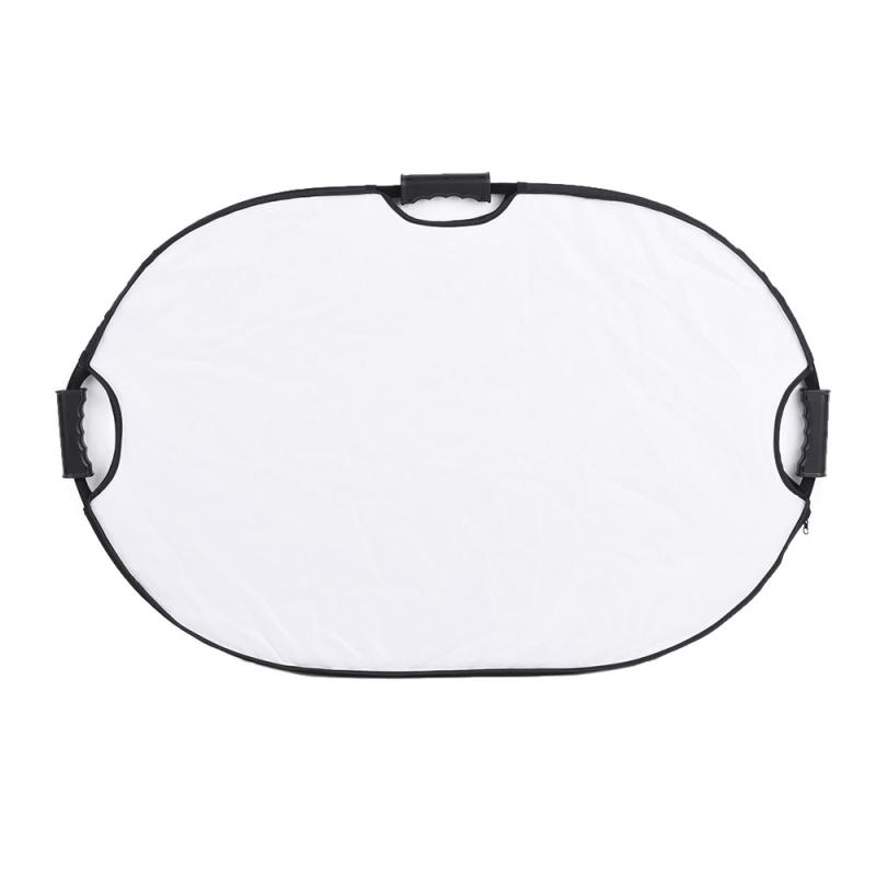 Andoer 90*60cm Portable Handheld Oval Collapsible 5in1 Multi Reflector with Gold/Sliver/White/Black/Translucent Colors for Photo Studio Photography  |   Video Light Reflector Speedlite Flash Lights & Accessories Video Light Reflector