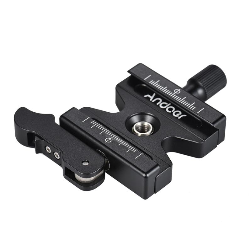 Andoer CL-50LS Aluminum Alloy Quick Release Clamp  |   Quick Release Tripods & Supports Quick Release