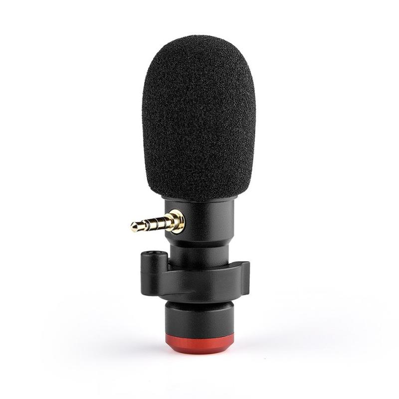 Andoer MIC06 Mini Plug-in Smartphone Microphone Mic 3.5mm TRRS Plug for Smartphone Video Recording Live   Broadcast Online Singing Chatting  |   Video Microphone Video Film Making Equipment Video Microphone