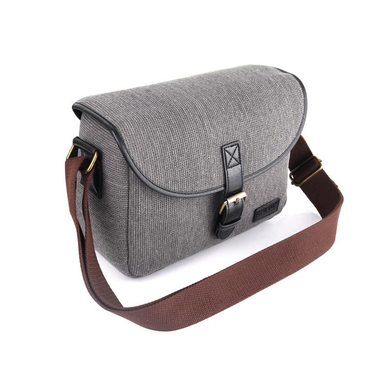 Camera Bag SLR/DSLR Gadget Bag Stylish Retro Shoulder Carrying Bag Photography Accessory Gear Case Flax Material  |   Camera Protective Bag Camera Protective Bag Camera Protective Bag