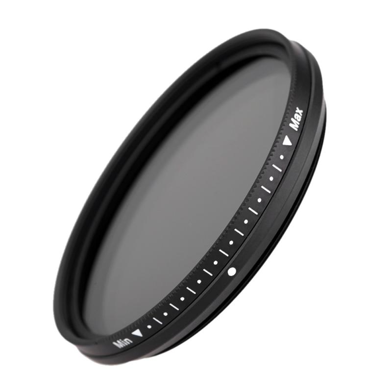 Fotga 52mm Slim Fader Variable ND Filter Adjustable Neutral Density ND2 to ND400  |   Multi-Coated Lens Filter Lenses & Filters Multi-Coated Lens Filter