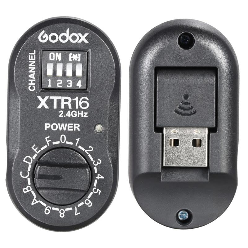 Godox XTR-16 2.4G Wireless X-system Remote Control Flash Receiver for X1C X1N XT-16 Transmitter Trigger Wistro AD360/DE/QT/DP/QS/GS/GT Series  |   Other Speedlite Accessories Other Speedlite Accessories Other Speedlite Accessories