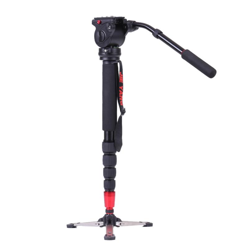 JY0506 Professional Aluminum Alloy Monopod with Fluid Head Capacity 4kg  |   Monopod Monopod Monopod