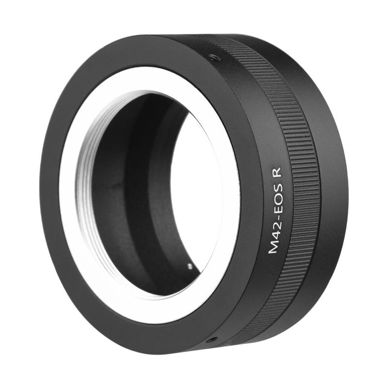 Manual Lens Mount Adapter Ring Aluminum Alloy for M42-Mount Lens to Canon EOS R/RP/Ra/R5/R6 RF-Mount Mirrorless Camera  |   Lens Adapters & Converters Lens Adapters & Converters Lens Adapters & Converters