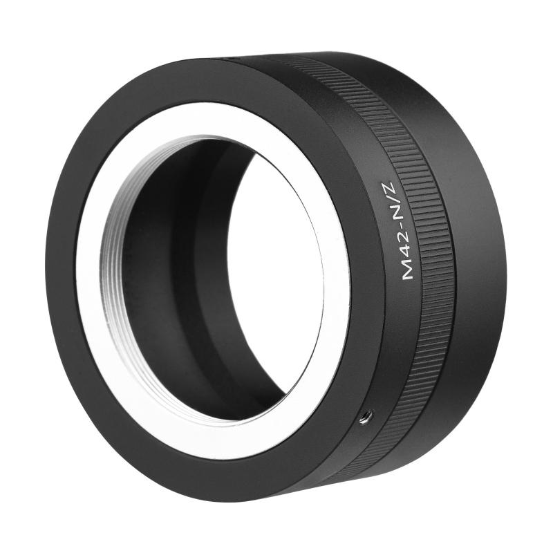 Manual Lens Mount Adapter Ring Aluminum Alloy for M42-Mount Lens to Nikon Z5/Z6/Z7/Z50 Z-Mount Mirrorless Camera  |   Lens Adapters & Converters Lens Adapters & Converters Lens Adapters & Converters