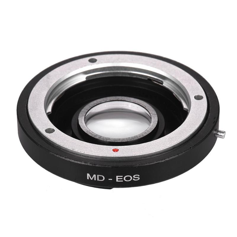 MD-EOS Lens Mount Adapter Ring with Corrective Lens for Minolta MD Lens to Fit for Canon EOS EF Camera Focus Infinity  |   Lens Adapters & Converters Lens Adapters & Converters Lens Adapters & Converters