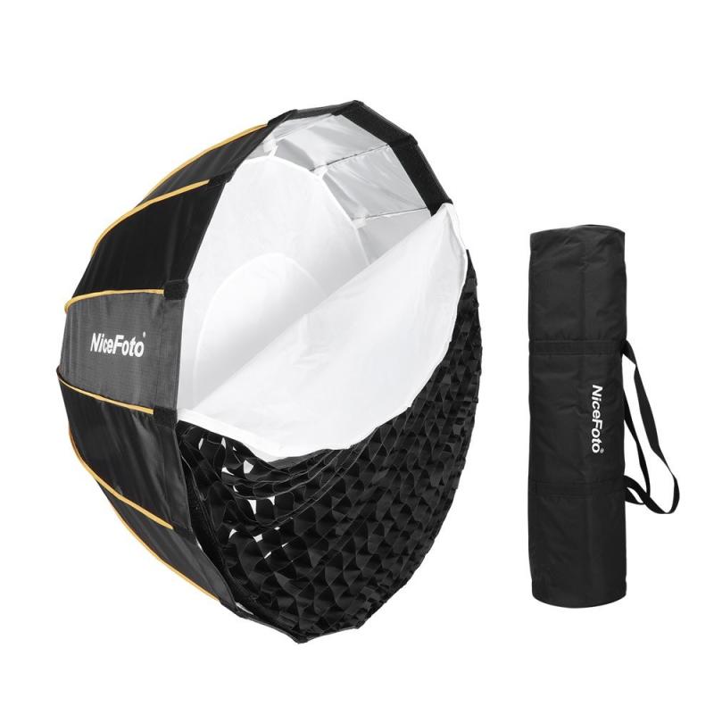 NiceFoto LED-Φ90cm Quick Set-up Folding Deep Parabolic Umbrella Softbox Photography Studio SoftBox  |   Softbox Reflector & Diffuser Softbox Reflector & Diffuser Softbox Reflector & Diffuser