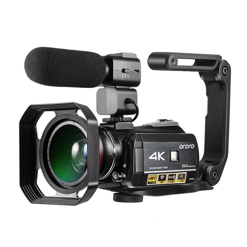 ORDRO AC3 4K WiFi Digital Video Camera Camcorder  |   Video Camcorder Cameras & Camcorders Video Camcorder