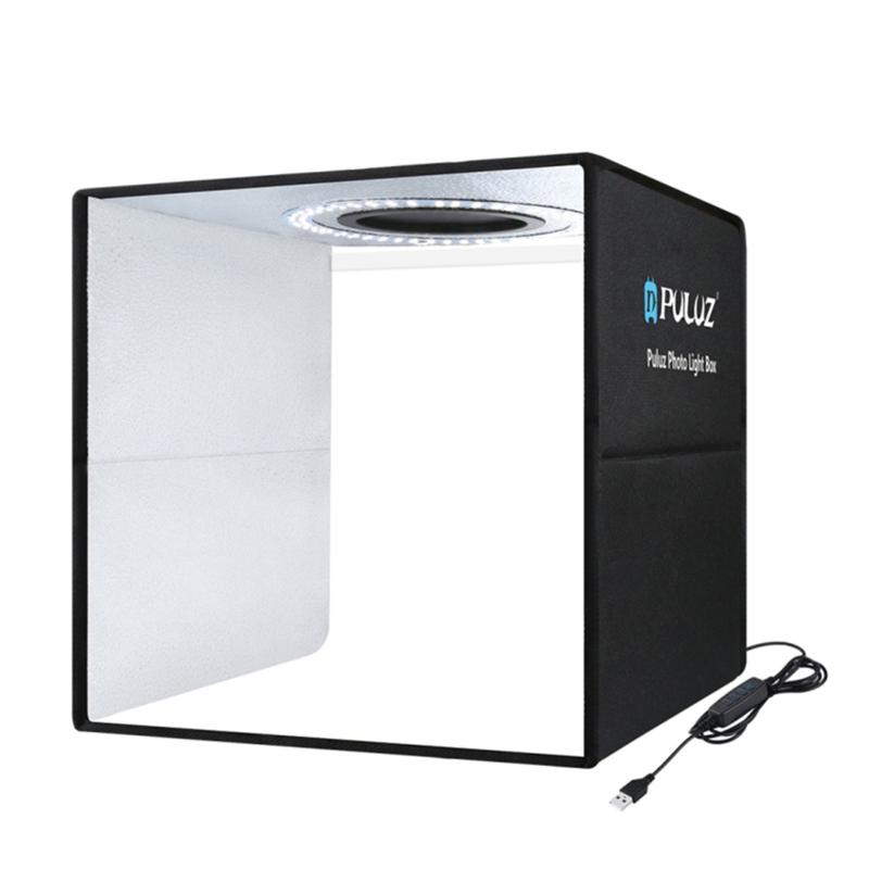 PULUZ Lightbox Mini Photo Studio Light Box with 6 Color Backdrops Photo Shooting Tent Kit 80Pcs LED Light Room Foldable Photography Lighting  |   Studio Shot Box Photography Studio Equipment Studio Shot Box