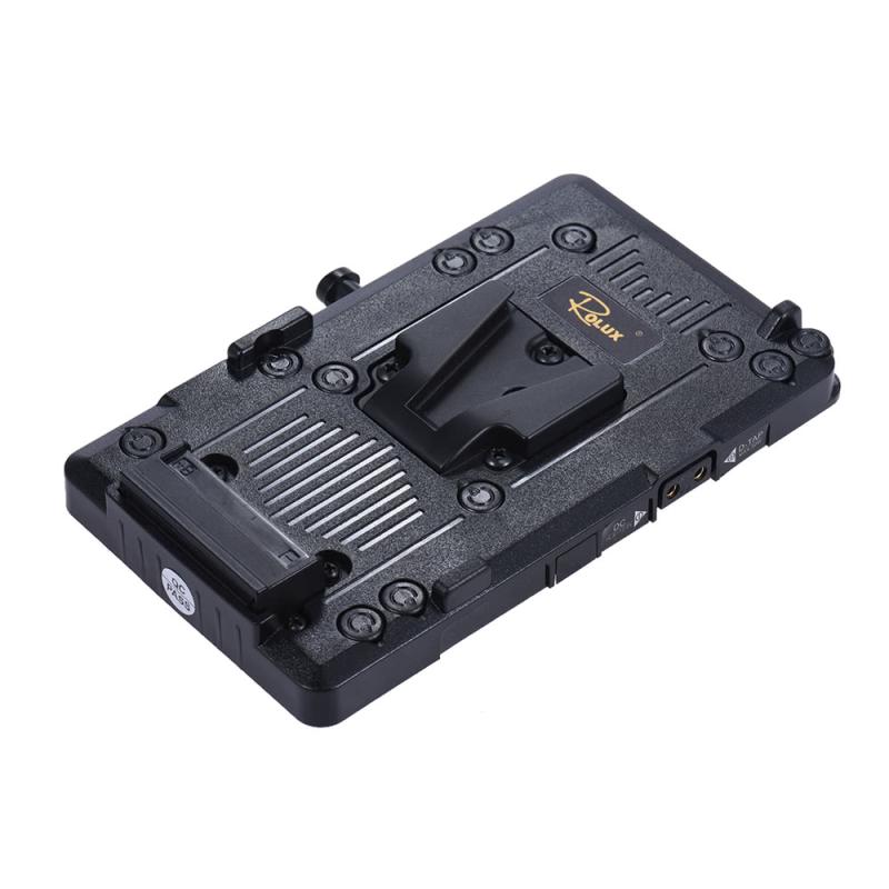 Rolux RL-IS2 V-mount V-lock DIY Power Supply Battery Plate for Sony BMCC BMPCC Camcorder Monitor LED Video Light  |   Battery Mount Adapter Battery & Charger Accessories Battery Mount Adapter