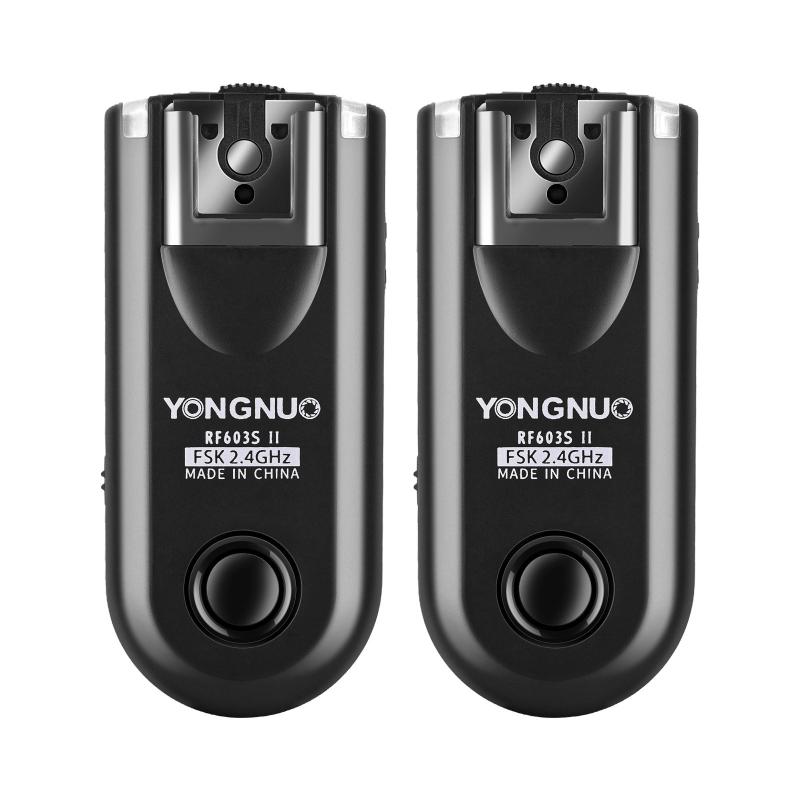 YONGNUO RF603II S1 2.4G Wireless Flash Trigger Transmitter  |   Speedlite Flash Trigger Speedlite Flash Lights & Accessories Speedlite Flash Trigger