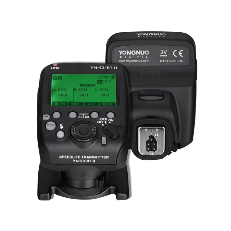 YONYNUO YN-E3-RT II On-Camera Flash Speedlite Transmitter Flash Trigger Compatible for ST-E3-RT/600EX-RT/YN-E3-RT/YN968EX-RT/YN600EX-RTII/YN686EX-RT/YNE3-RX  |   On Camera Speedlite On Camera Speedlite On Camera Speedlite