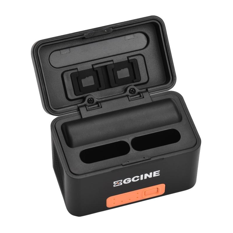 ZGCINE PS-BX1 Camera Battery Fast Charging Case 5200mAh Wireless Dual Battery Charger with Type-C Port Replacement for Sony NP-BX1 Battery  |   Camera Battery & Charger Battery & Charger Accessories Camera Battery & Charger