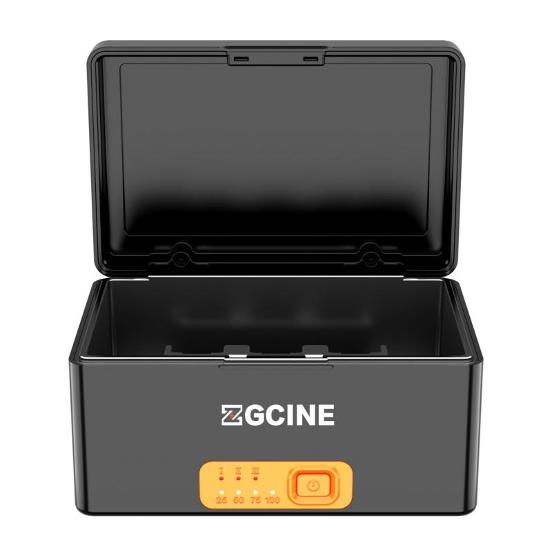 ZGCINE PS-R30pro Wireless Microphone Charging Case 3-slot Charging Box  |   Video Microphone Video Film Making Equipment Video Microphone