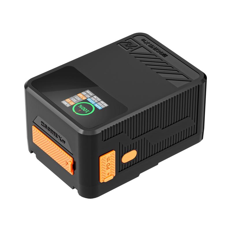 ZGCINE ZG-X99 Pocket V Mount Battery 14.8V 99.9WH 6750mAh with 1.3in IPS Screen V-Lock Battery with BP/ D-Tap/ USB-C Inputs and Outputs Ports And USB-C/ Dual DC Outputs Ports  |   Camera Battery & Charger Battery & Charger Accessories Camera Battery & Charger