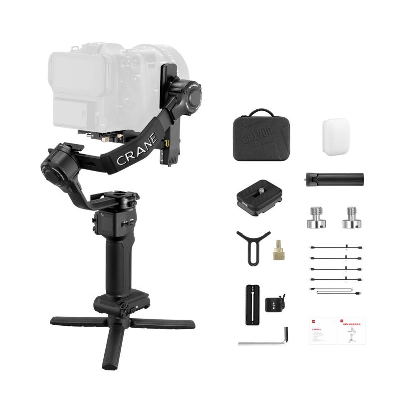 ZHIYUN CRANE 4 Standard Handheld 3-Axis Camera Gimbal Stabilizer  |   Stabilizer Stabilizer Stabilizer