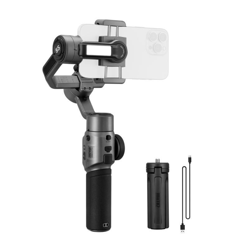 ZHIYUN SMOOTH-5S Handheld 3-Axis Gimbal Stabilizer Portable Phone Vlog Gimbal Anti-shake Stabilizer  |   Stabilizer Stabilizer Stabilizer