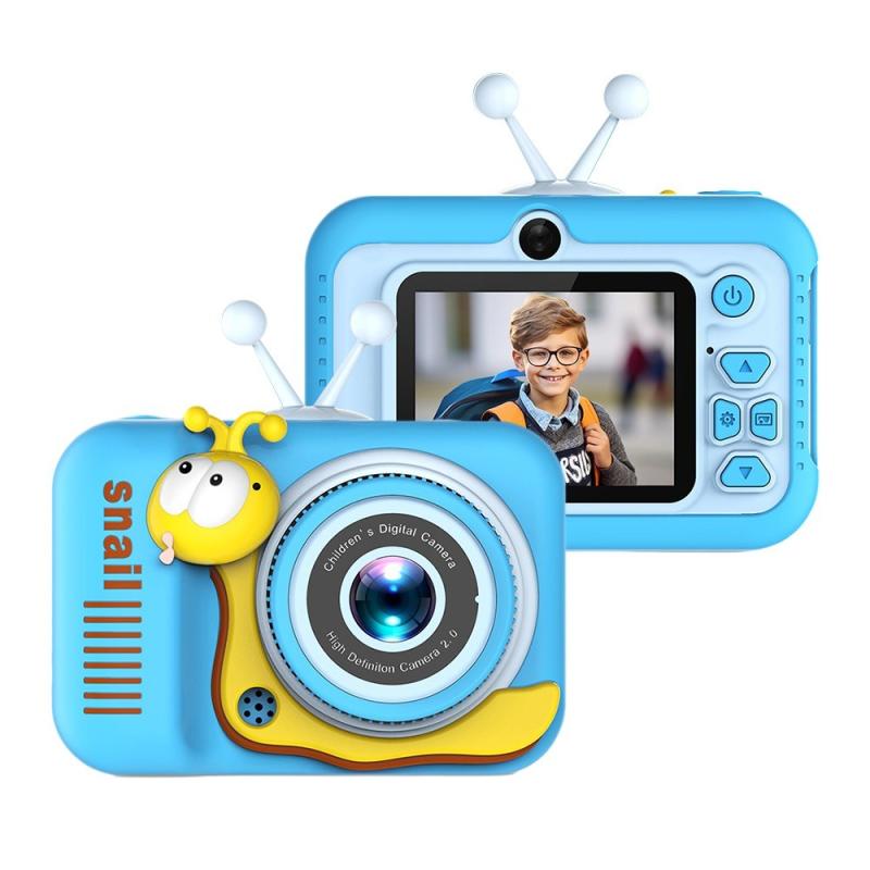 720P Cute Cartoon Kids Camera Digital Camera 20MP Children Camera 4X Digital Zoom 2.0-inch Screen Dual Lenses  |   Digital Camera Cameras & Camcorders Digital Camera