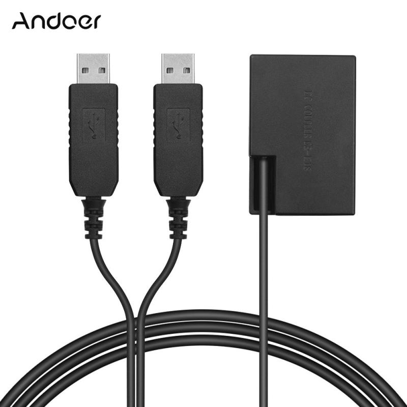 Andoer Dual USB Power Adpater  |   Camera Battery & Charger Battery & Charger Accessories Camera Battery & Charger