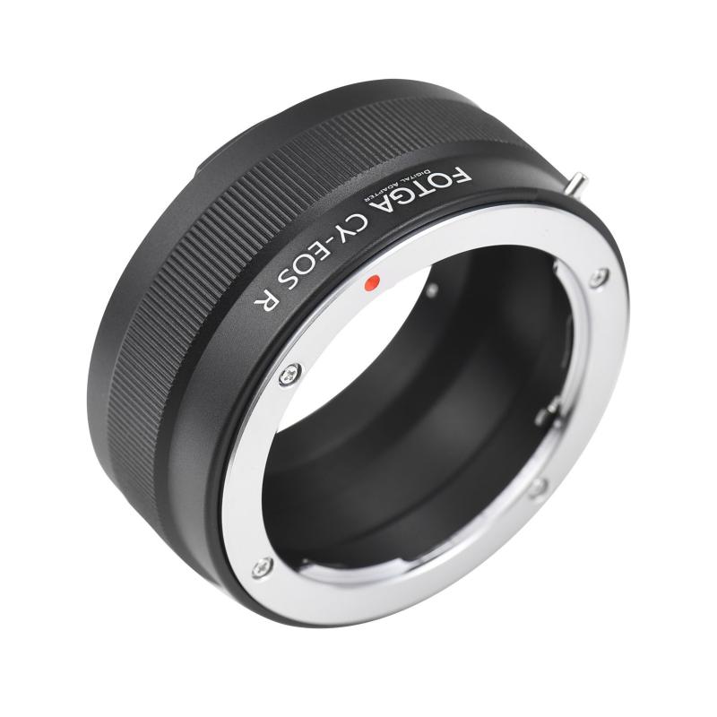 FOTGA High Precision Manual Lens Mount Adapter Ring Aluminum Alloy for Contax/Yashica CY-Mount Lens to for Canon EOS RF-Mount Mirrorless Cameras  |   Lens Adapters & Converters Lens Adapters & Converters Lens Adapters & Converters